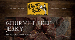 Desktop Screenshot of dunnritebeefjerky.com